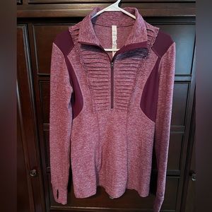 Lululemon 1/2 Zip Long Sleeve Top